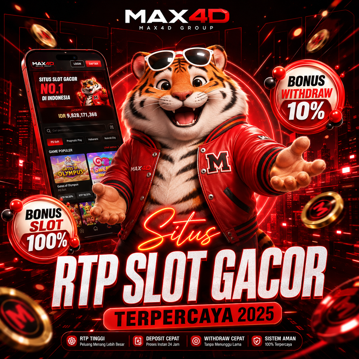 RTP SLOT Front Black 